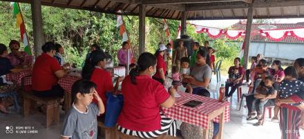 POSYANDU ANGGREK DI BANJAR DINAS BHUANASARI